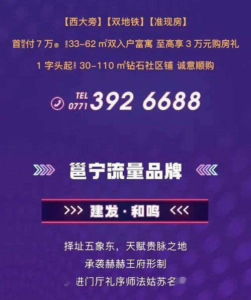南寧樓市風云再起 7盤聯動促銷，實力房企放大招引領置業新機遇